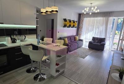 Apartament cu 2 camere semidecomandat, mobilat în Calea Moroieni