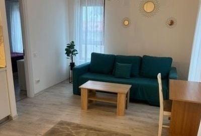 Apartament cu 2 camere semidecomandat, mobilat în Mihai Bravu