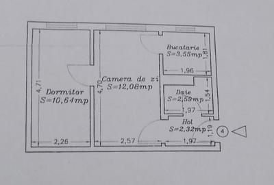 Apartament cu 2 camere nedecomandat, mobilat în Tomis Nord - 11