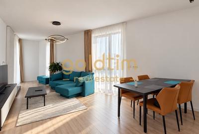 Apartament cu 2 camere decomandat, mobilat în Herăstrău