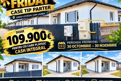 Casă individuală cu 3 camere cu Teren 300 Mp în Lunca Cetățuii
