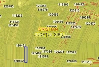 Teren de 6800 mp, în Cristian - 2