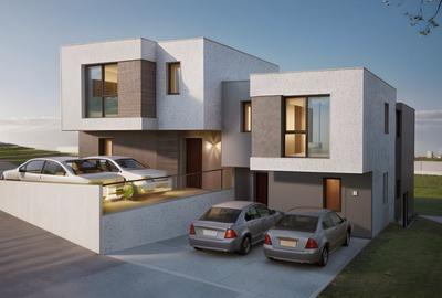 Duplex cu 4 camere cu Canalizare în Florești - 1