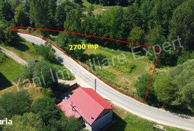 Teren de 2700 mp, în Valea Danului