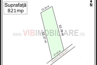 Teren intravilan de 821 mp, în Băneasa