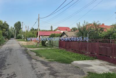 Teren Construcții intravilan de 600 mp, în Balotești