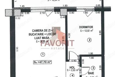 Apartament cu 2 camere semidecomandat, mobilat în Torontalului - 3