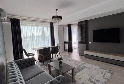 Apartament cu 3 camere decomandat, mobilat în Băneasa