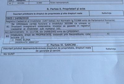Teren de 9990 mp, în Central - 2
