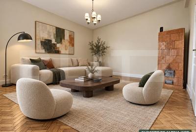 Apartament cu 2 camere semidecomandat în Ultracentral
