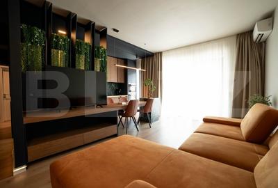 Apartament cu 2 camere semidecomandat, mobilat în Baza 3
