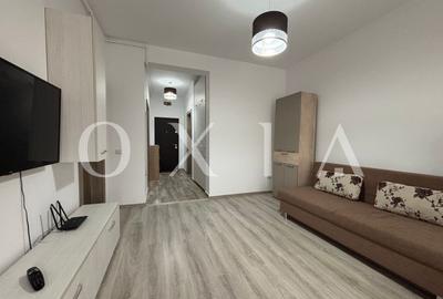 Apartament cu 3 camere semidecomandat, mobilat în Girocului