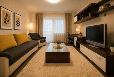 Apartament cu 2 camere decomandat, mobilat în Complex Studențesc
