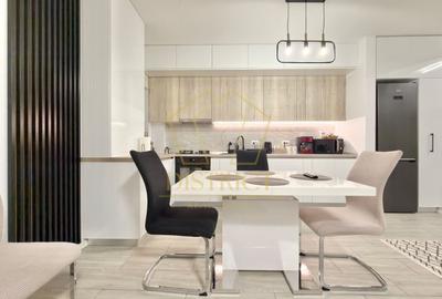 Apartament cu 3 camere semidecomandat, mobilat în Giroc