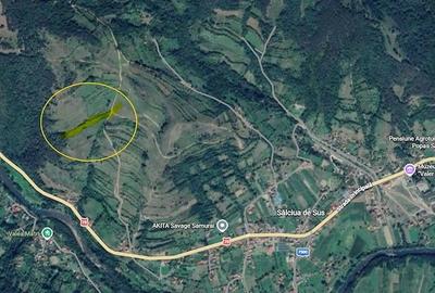 Teren de 4800 mp, în Sălciua
