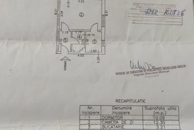 Apartament cu 2 camere semidecomandat în Central - 11
