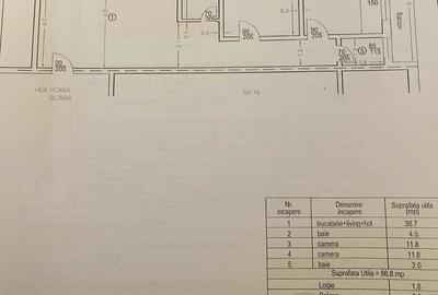 Apartament cu 3 camere decomandat în Central - 3