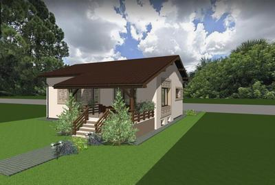 Casă cu 3 camere în Moșnița Veche