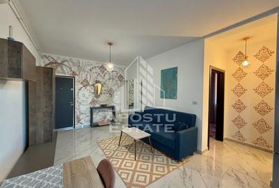 Apartament cu 2 camere semidecomandat, mobilat în Giroc