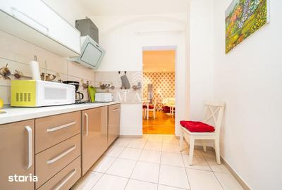 Apartament cu 2 camere nedecomandat în Ultracentral