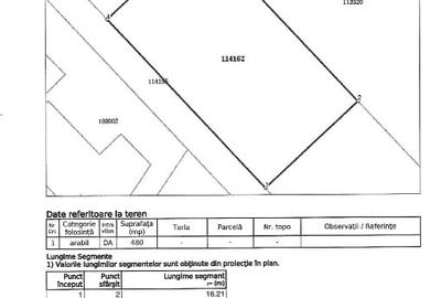 Teren de vanzare in Otopeni, Str. Traian Vuia - 3