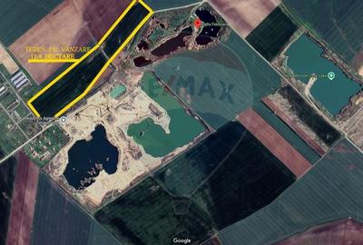 Teren de vanzare 113,931 mp, pretabil balastiera in Zimandu Nou - 3