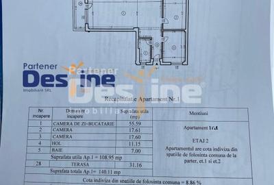 Penthouse cu 3 camere, mobilat în Bucium - 12