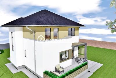 Casa 4 camere la asfalt 150 mp,500 mp teren 0% comision - 9