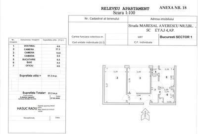 Apartament cu 2 camere decomandat în Domenii - 2