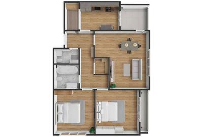 Apartament cu 3 camere decomandat în Șelimbăr - 4
