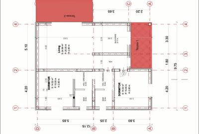 Casă cu 3 camere cu Teren 350 Mp în Uiasca - 2