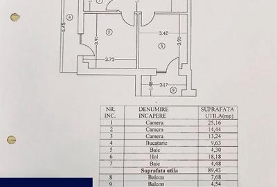 Apartament cu 3 camere decomandat, mobilat în Moșilor - 14