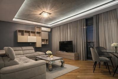 Apartament cu 3 camere, mobilat în Barbu Văcărescu