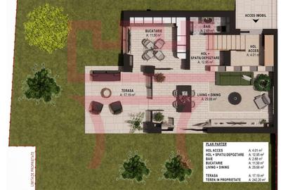 Casă individuală cu 4 camere cu Canalizare în Dâmbul Rotund - 12