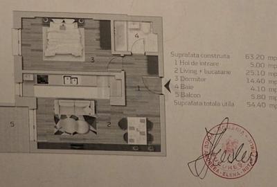 REA1025322 Apartament 2 camere I Sisesti - 10