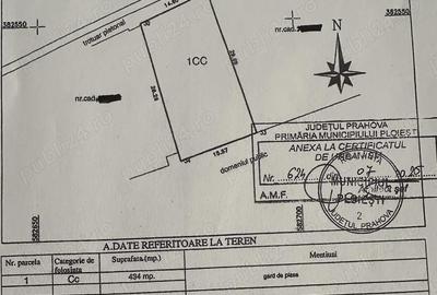 Teren de 434 mp, în Mihai Bravu - 2