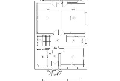 Duplex cu 4 camere cu Teren 282 Mp în Apărătorii Patriei - 13