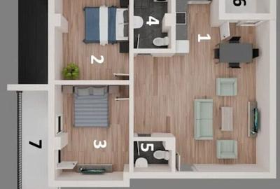 Apartament 3 camere Otopeni central | bloc nou, parcare, comision 0 Apartament 3 camere Otopeni central | bloc nou, parcare, comision 0 - 11