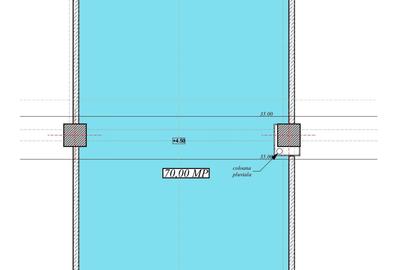 Spațiu comercial, de 70 mp, în Micro 5 - 2