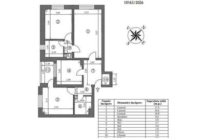 Apartament cu 3 camere decomandat în Rahova - 4