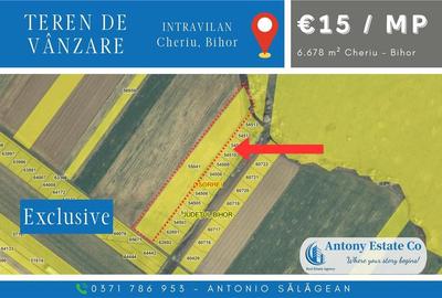 Teren intravilan, de vanzare - Cheriu, Bihor - 1