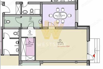 Spațiu comercial, de 43 mp, în Moșnița Nouă - 2