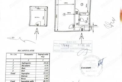 Apartament 1 camera, 49 mp, comision 0% la cumparator - 1