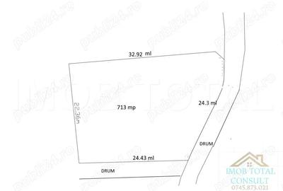 Teren de 713 mp, în Găvana