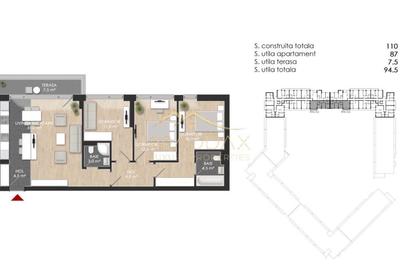 Apartament 4 camere***Bloc NOU premium**Piscina//Sector 1_Chitila - 22