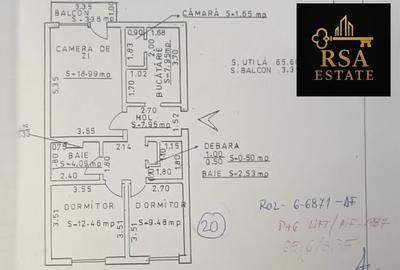 Apartament cu 3 camere decomandat în Ostroveni - 12