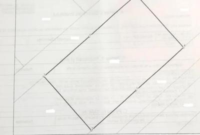 Teren de 1000 mp, în Est