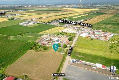 Teren intravilan 5500 mp Sanleani - 1