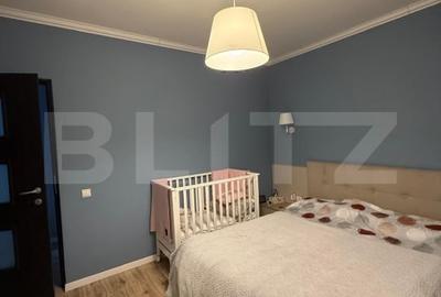 Apartament cu 3 camere semidecomandat, mobilat în Florești - 11