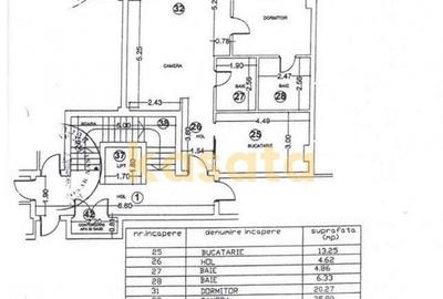 Apartament cu 3 camere semidecomandat în Dorobanți
